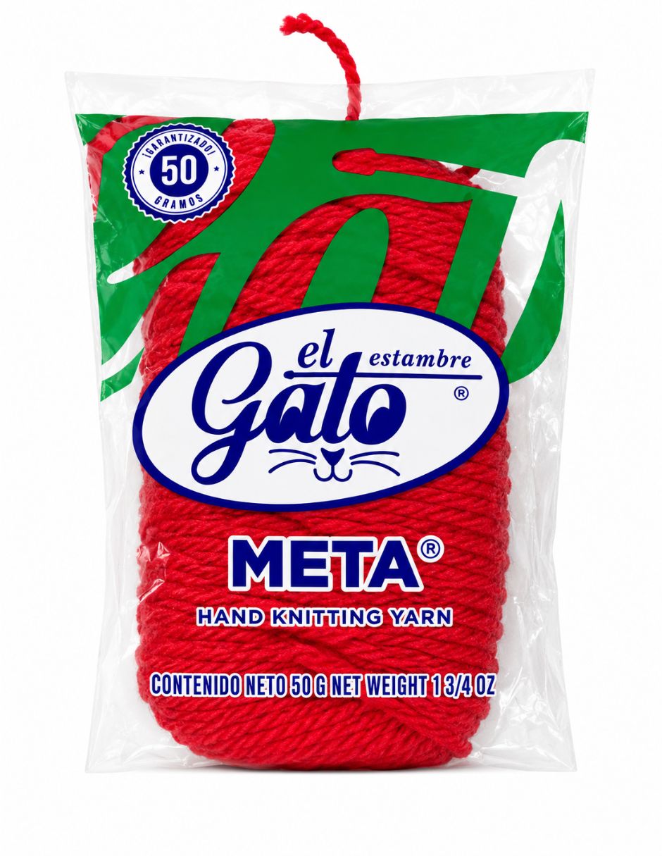 Estambre Meta  10 piezas