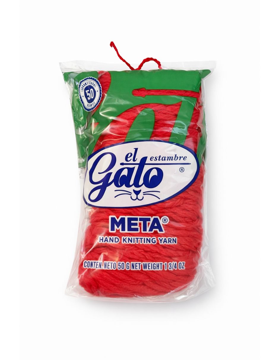 Estambre Meta  10 piezas
