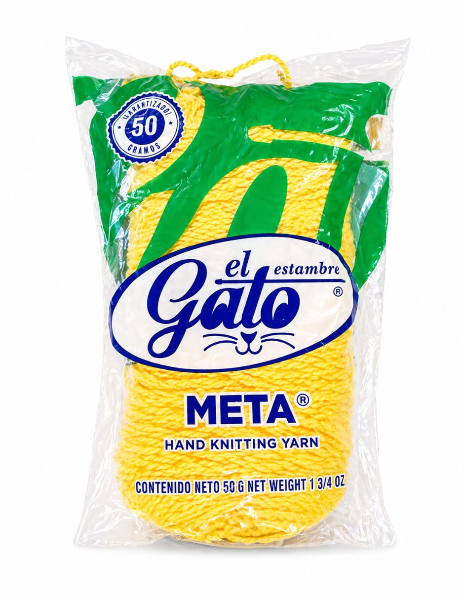 Estambre Meta  10 piezas