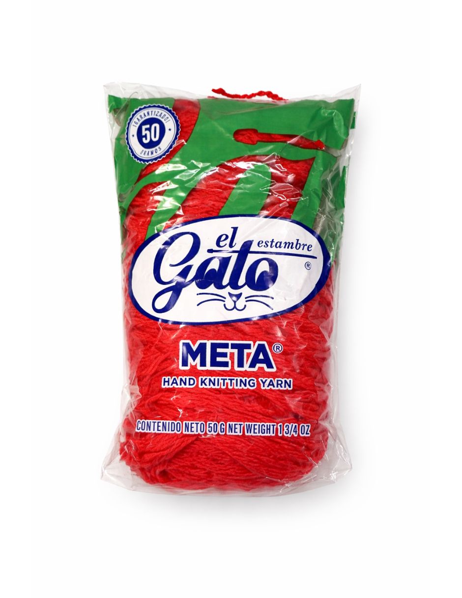 Estambre Meta  10 piezas