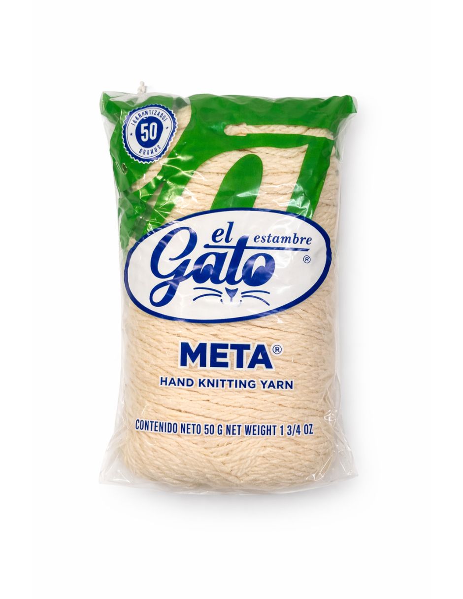Estambre Meta  10 piezas