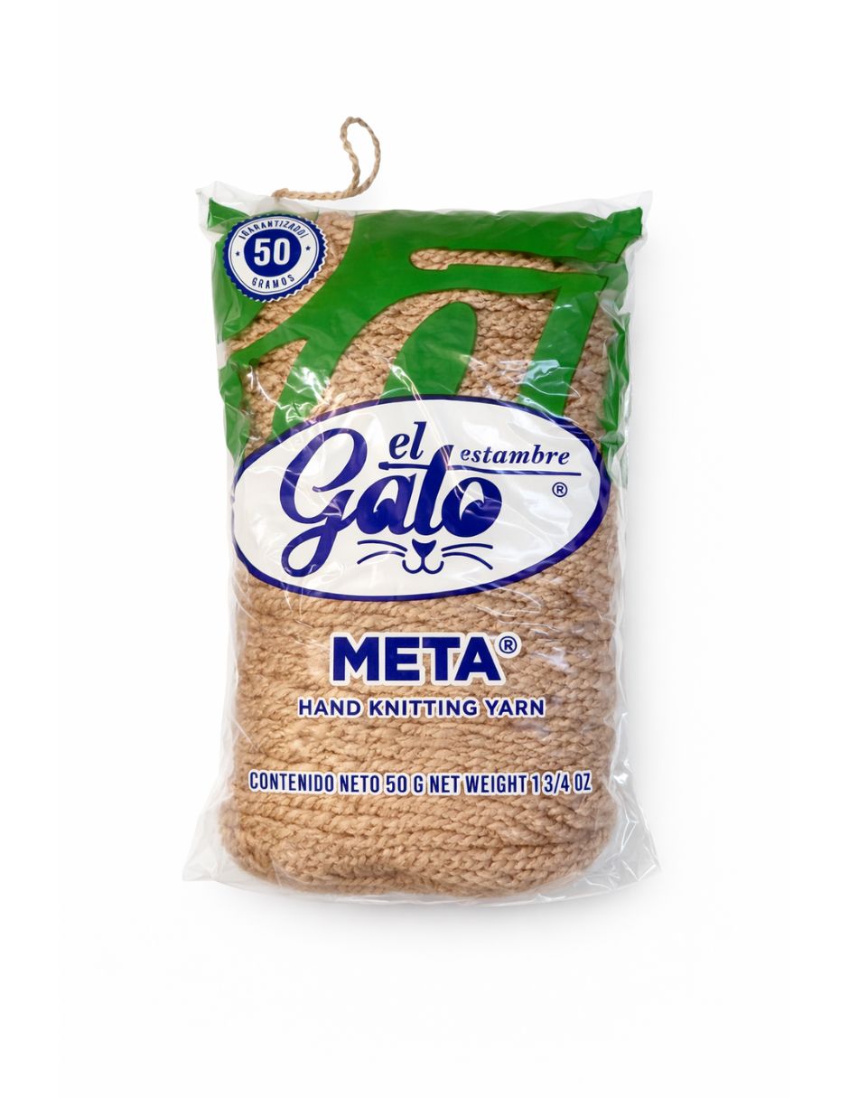Estambre Meta  10 piezas