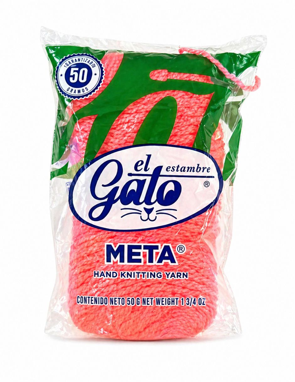 Estambre Meta  10 piezas