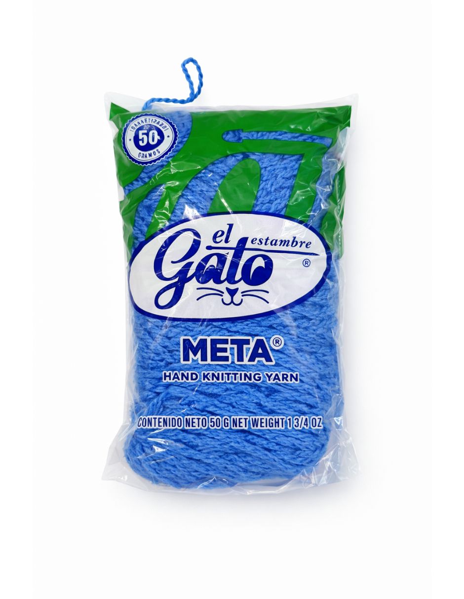 Estambre Meta  10 piezas