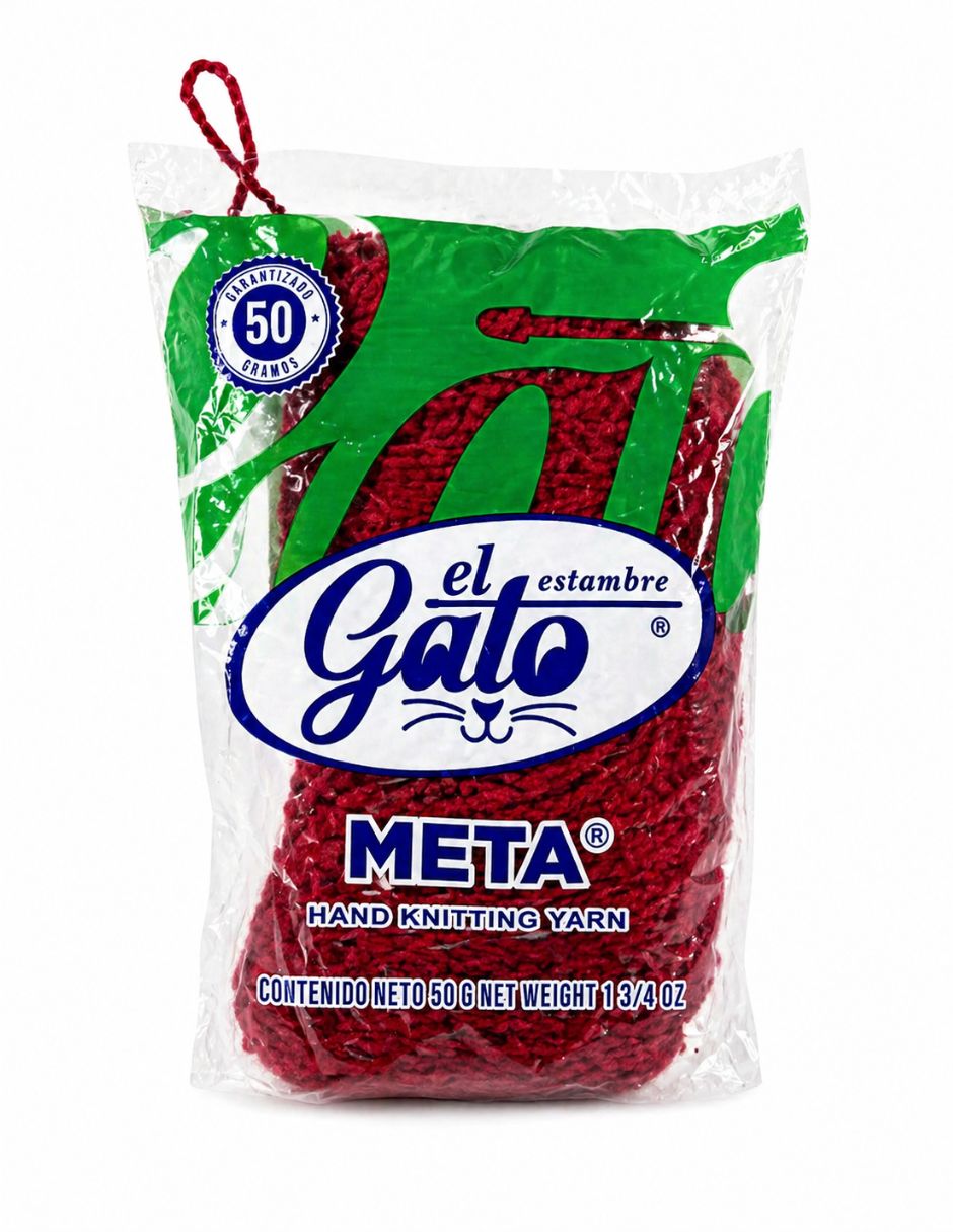 Estambre Meta  10 piezas
