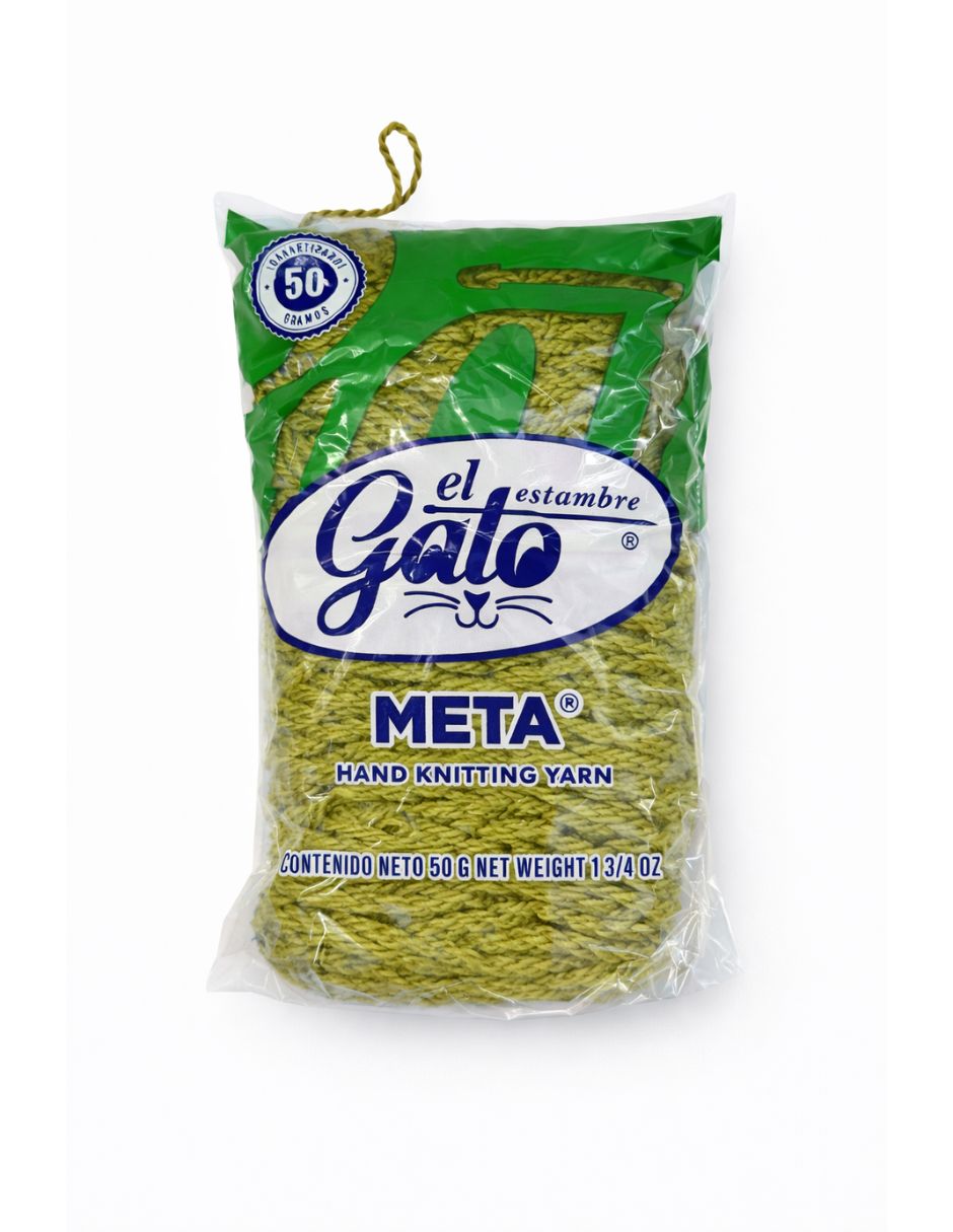 Estambre Meta  10 piezas