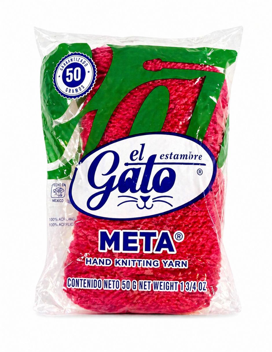 Estambre Meta  10 piezas