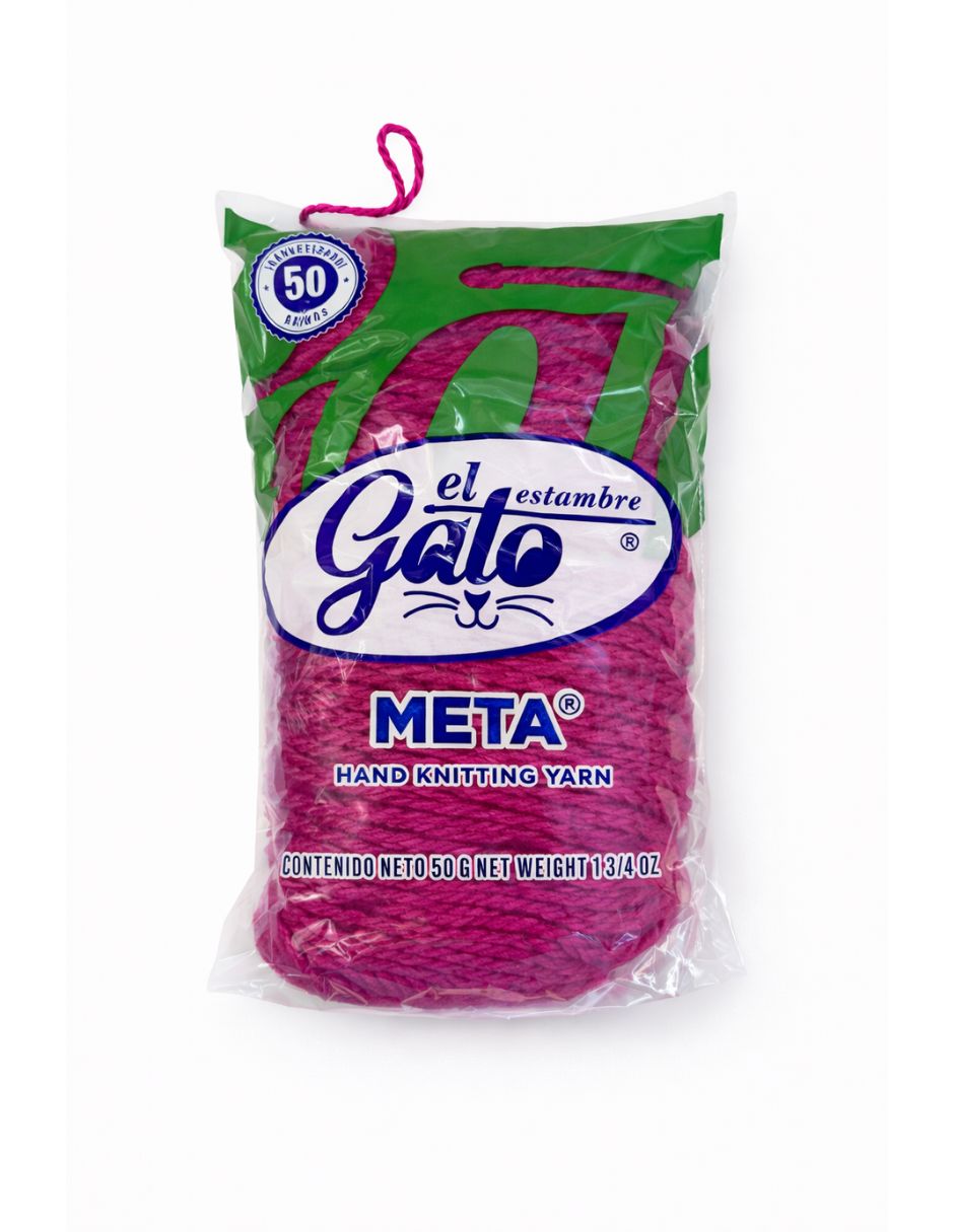 Estambre Meta  10 piezas