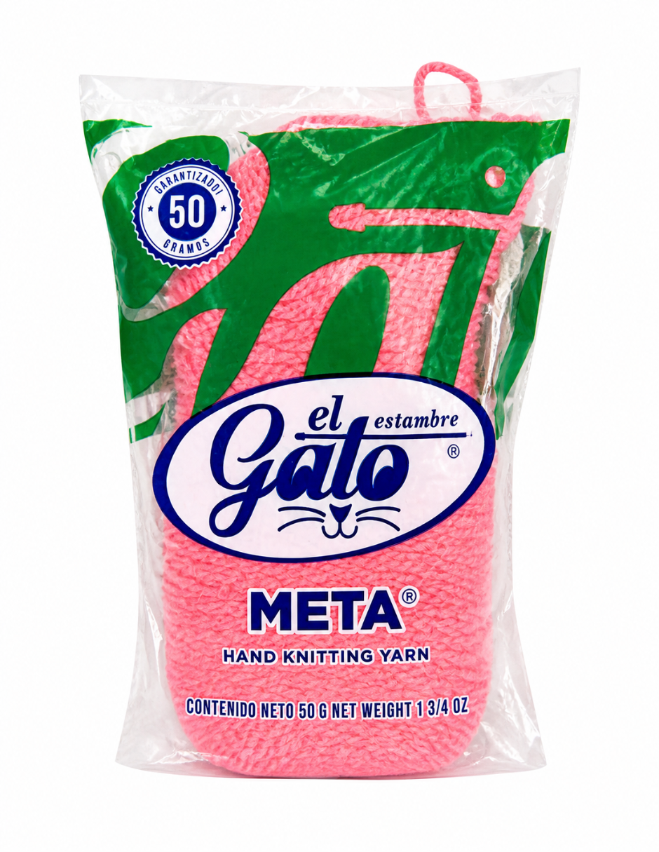 Estambre Meta  10 piezas