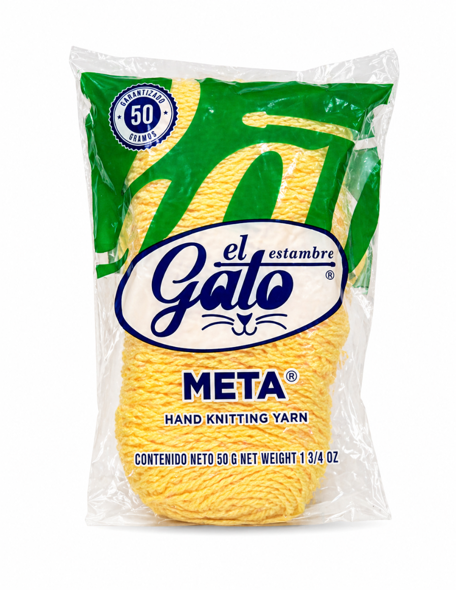 Estambre Meta  10 piezas